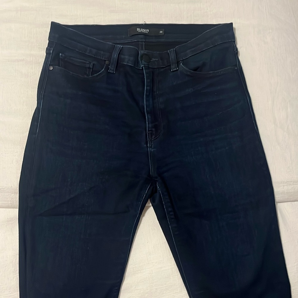 Hudson dark wash denim